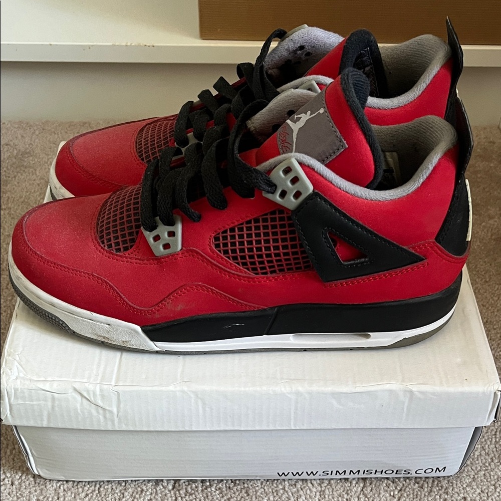 Air Jordan’s Red Sneakers